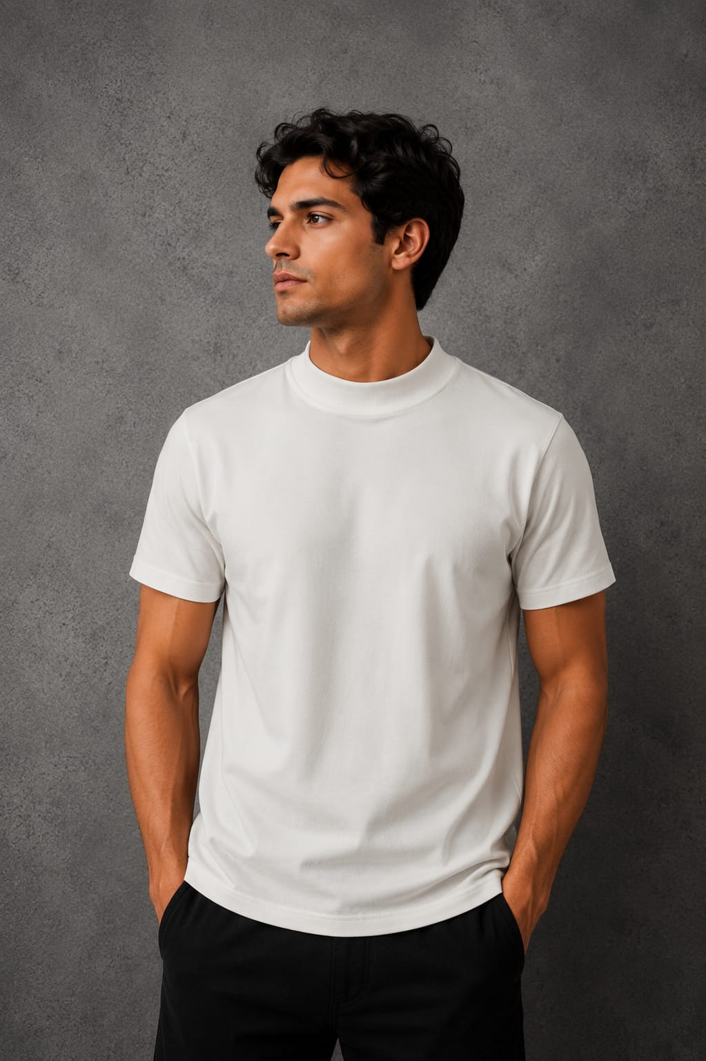 Camiseta Gola média
