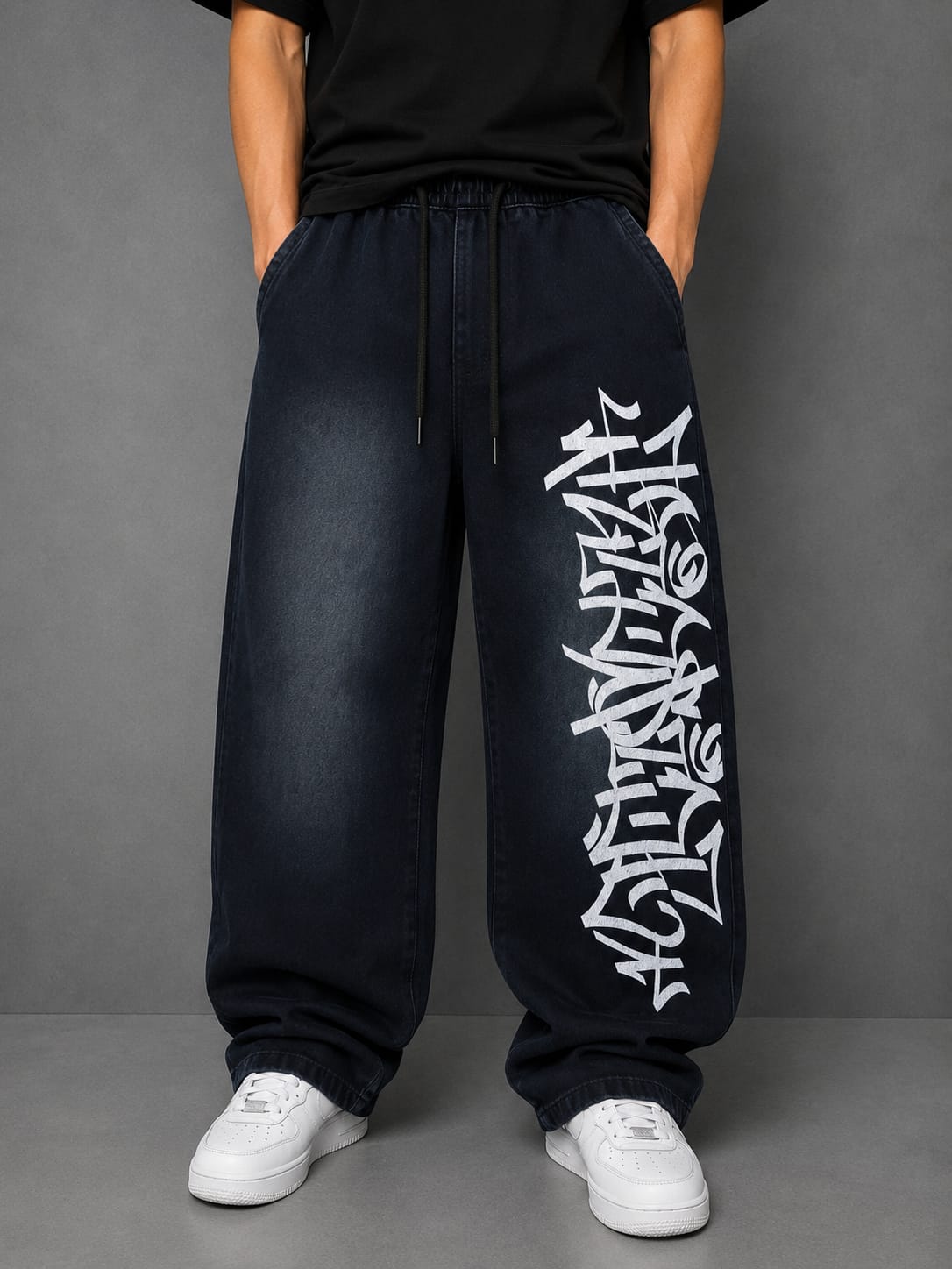 Calça jeans baggy TripSide