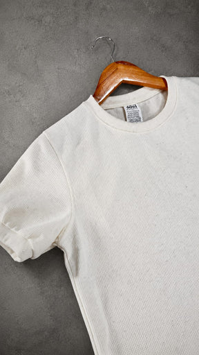Camiseta malha texturizada